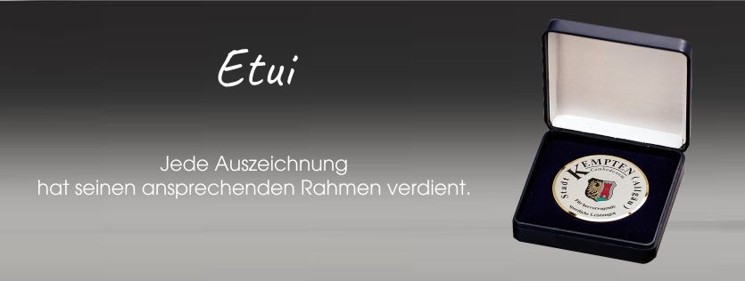 Budget Etui für Medaille 5650/5653/5655