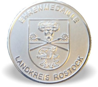 Medaillen - Sonderanfertigung aus echtem Gold / Silber / Platin