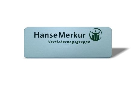 Namensschild Hanse Merkur