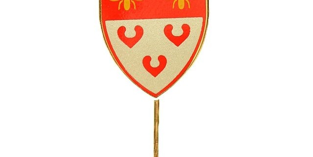 Anstecknadel mit Wappen